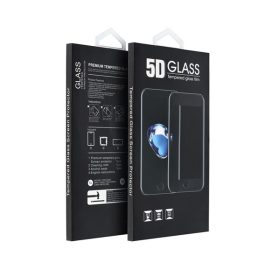   Xiaomi 12 Lite, 5D Full Glue hajlított tempered glass kijelzővédő üvegfólia, fekete