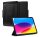 Spigen Rugged Armor Pro Apple iPad 10.9" (2022) / iPad 11" (2025) oldalra nyíló tok, fekete
