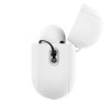 Spigen Apple Airpods Pro 2 szilikon tok + csuklópánt, fehér/szürke