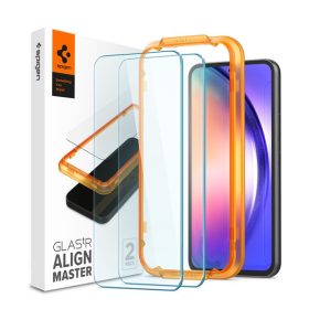   Spigen AlignMaster Glas.tR Samsung Galaxy A54 5G Tempered kijelzővédő fólia (2db)