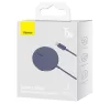 Baseus Simple MagSafe vezeték nélküli töltő, 15W, lila