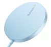 Baseus Simple MagSafe vezeték nélküli töltő, 15W, kék