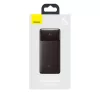 Baseus Bipow Power bank / külső akkumulátor, 10000mAh, 2xUSB-A, USB-C, 15W, fekete