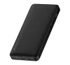 Baseus Bipow Power bank / külső akkumulátor, 10000mAh, 2xUSB-A, USB-C, 15W, fekete