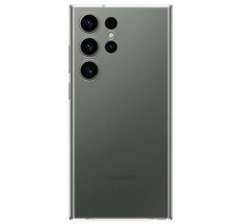 Samsung Galaxy S23 Ultra Clear Cover, gyári tok, átlátszó, EF-QS918CT