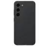 Samsung Galaxy S23 Leather Cover, gyári bőr tok, fekete, EF-VS911LB