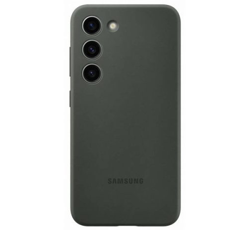 Samsung Galaxy S23 Silicone Case, gyári szilikon tok, zöld, EF-PS911TG