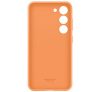 Samsung Galaxy S23 Silicone Case, gyári szilikon tok, narancssárga, EF-PS911TO