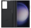 Samsung Galaxy S23 Ultra Smart View Wallet, gyári flip tok, fekete, EF-ZS918CB
