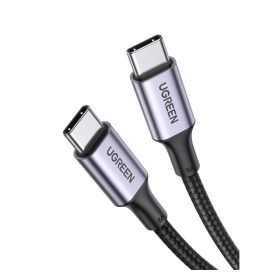   Ugreen US316 USB-C / USB-C gyorstöltő- és adatkábel, 100W, 1.5m, fekete