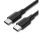 Ugreen US286 USB-C / USB-C gyorstöltő- és adatkábel, 3m, fekete