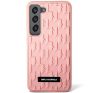 Karl Lagerfeld 3D Monogram Samsung Galaxy S23+, szilikon tok, rózsaszín
