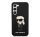 Karl Lagerfeld Silicone Ikonik Samsung Galaxy S23 szilikon tok, fekete