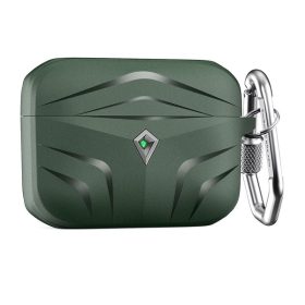   Phoner Rubber Apple Airpods Pro szilikon tok akasztóval, zöld