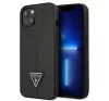 Guess SaffianoTriangle Apple iPhone 14 Plus hátlap tok, fekete