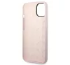 Guess Silicone Triangle Apple iPhone 14 Plus hátlap tok, lila