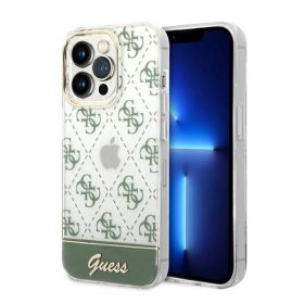   Guess 4G Pattern Script Apple iPhone 14 Pro Max hátlap tok, keki