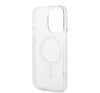 Guess Marble MagSafe Apple iPhone 14 Pro hátlap tok, fekete + MagSafe töltő