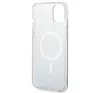 Guess 4G Print MagSafe Apple iPhone 14 Plus hátlap tok, fekete + MagSafe töltő