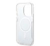 Guess 4G Print MagSafe Apple iPhone 14 Pro Max hátlap tok, fekete+ MagSafe töltő