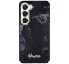 Guess Golden Marble Samsung Galaxy S23 hátlap tok , fekete