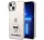 Karl Lagerfeld Transparent Choupette Body Apple iPhone 14 Plus hátlap tok, rózsaszín