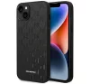 Karl Lagerfeld Saffiano Mono Metal Apple iPhone 14 Plus hátlap tok, fekete