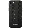 Karl Lagerfeld Saffiano Mono Metal Apple iPhone 14 Plus hátlap tok, fekete