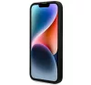 Karl Lagerfeld Saffiano Mono Metal Apple iPhone 14 Plus hátlap tok, fekete