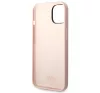 Karl Lagerfeld Silicone Choupette Body Apple iPhone 14 Plus hátlap tok, halvány rózsaszín