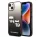 Karl Lagerfeld Gradient Ikonik Karl & Choupette Apple iPhone 14 Plus hátlap tok, fekete