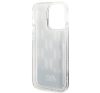 Karl Lagerfeld Liquid Glitter Monogram Apple iPhone 14 Pro Max hátlap tok, fekete