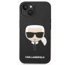 Karl Lagerfeld Silicone Karl's Head Apple iPhone 14 Plus Magsafe hátlap tok, fekete
