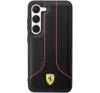 Ferrari Perforated 296 P Samsung Galaxy S23+ hátlap tok, fekete
