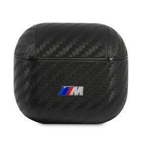   BMW PU Carbon M Collection Apple AirPods 3 szilikon tok, fekete