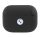 BMW Geniune Leather Silver Logo Apple AirPods Pro 2 szilikon tok, fekete