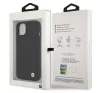 BMW Silicone Signature Apple iPhone 13 hátlap tok, fekete
