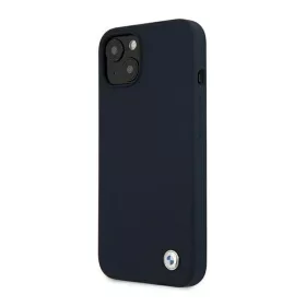   BMW Silicone Signature Apple iPhone 13 mini hátlap tok, kék