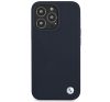 BMW Silicone Signature Apple iPhone 13 Pro Max hátlap tok, kék