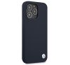 BMW Silicone Signature Apple iPhone 13 Pro Max hátlap tok, kék