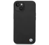 BMW Silicone Metal Logo Apple iPhone 14 Plus hátlap tok, fekete