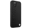 BMW Leather Stamp Apple iPhone 14 Plus hátlap tok, fekete