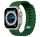 Phoner River Apple Watch 41/40/38 mm szilikon szíj, zöld