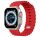 Phoner River Apple Watch 41/40/38 mm szilikon szíj, piros