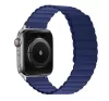 Phoner Rever Apple Watch forgatható mágneses szilikon szíj, 41/40/38mm, S/M, kék