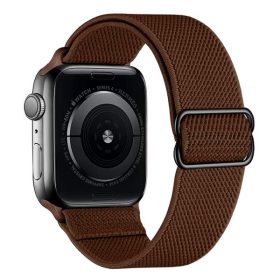   Phoner Dew Apple Watch csatos fonott szövet szíj, 38/40/41mm, barna
