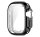 Phoner Ultra Apple Watch Ultra 49mm, szilikon tok, fekete