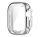 Phoner Ultra Apple Watch Ultra 49mm, szilikon tok, ezüst