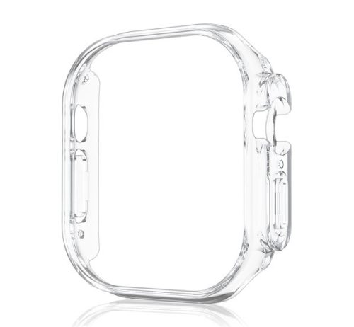 Phoner Slim Apple Watch Ultra 49mm, műanyag tok, átlátszó