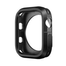 Phoner Twin Apple Watch szilikon tok, 41mm, fekete